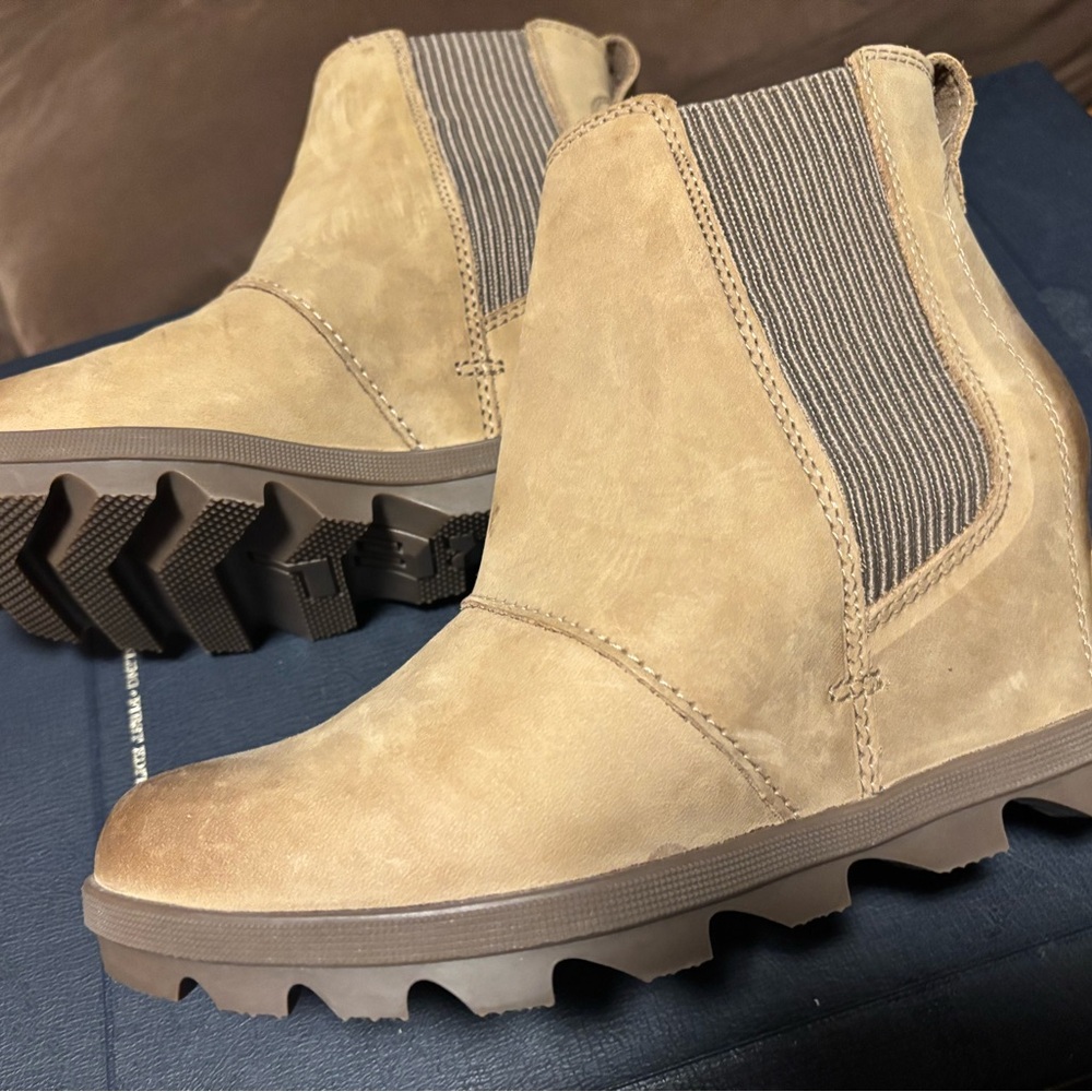 Sorel Joan of Arctic wedge ankle boots size 7.5 - Picture 2 of 7